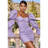Fashion Pleated Breast Wrap Slim Fit Hip Skirt - ROUTINE FASHION